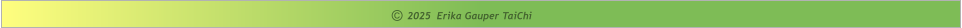 2025  Erika Gauper TaiChi ©